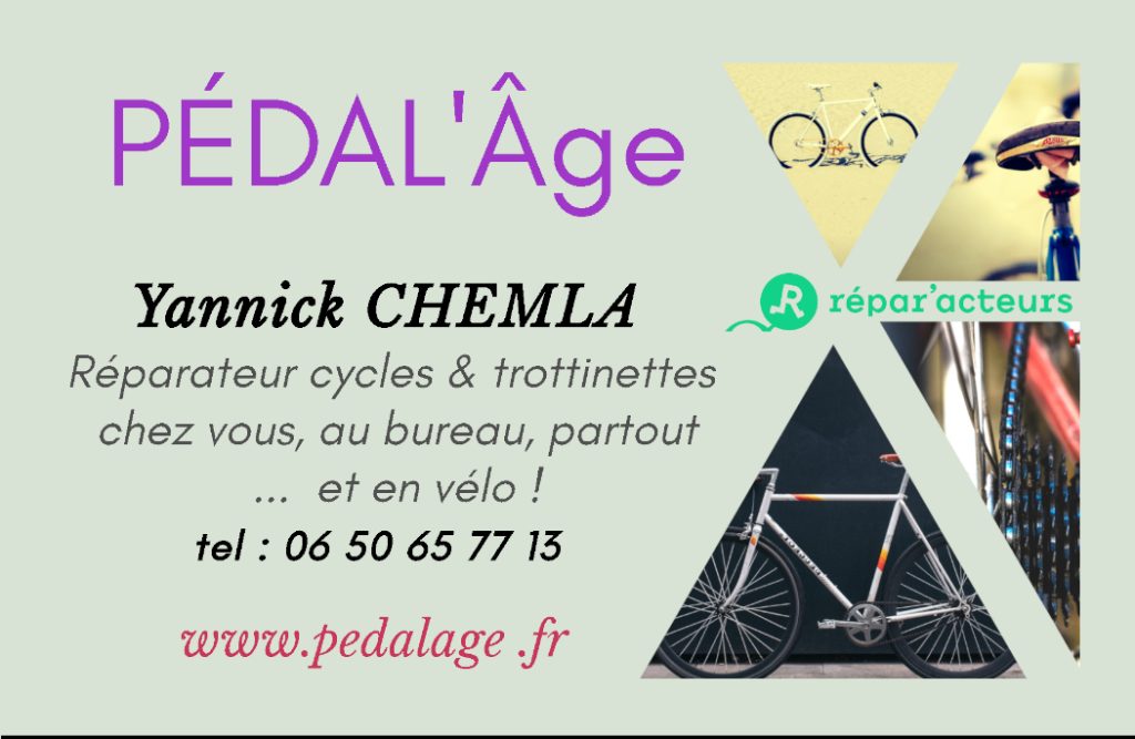 Réparation cycles et trottinettes a domicile 0650657713